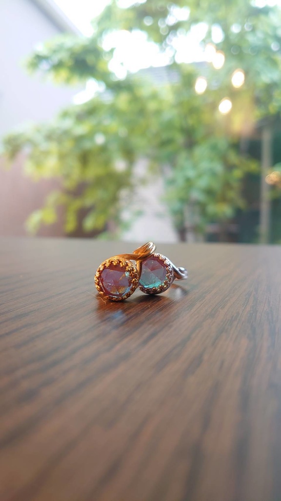 【妖精の欠片】薔薇のつぼみの指輪