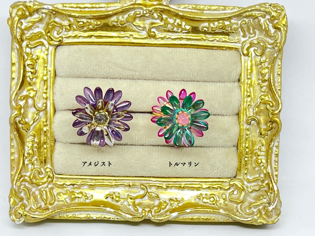 ジェリーフラワーの指輪【アウトレット】