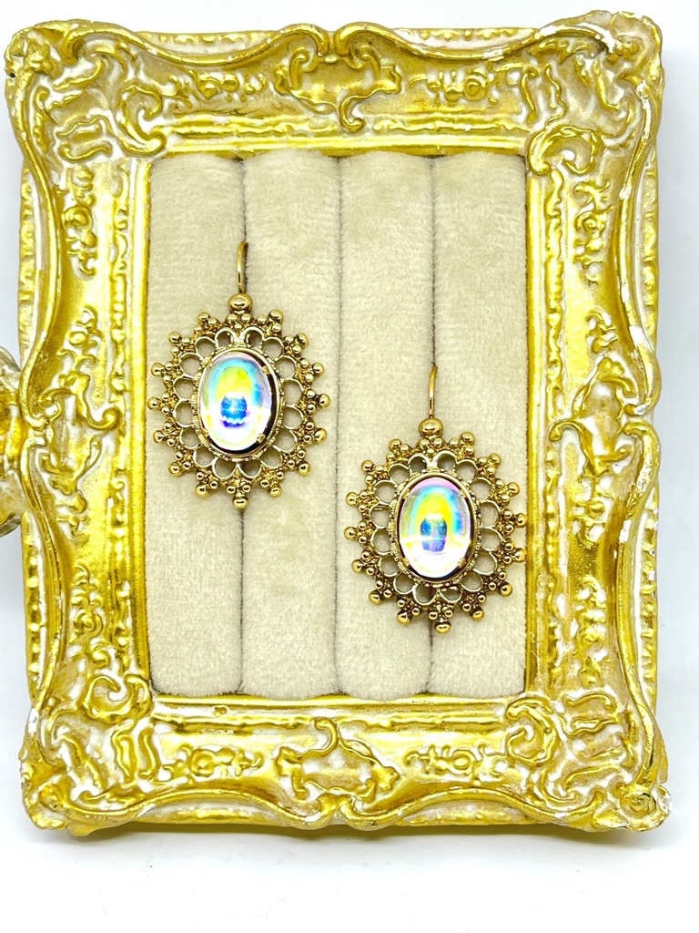 シャボン玉のピアス