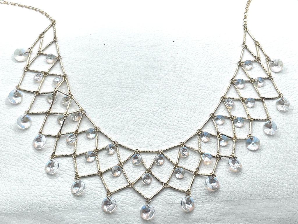 【Guttae luminis様コラボ】レース襟のネックレス〜光の庭〜