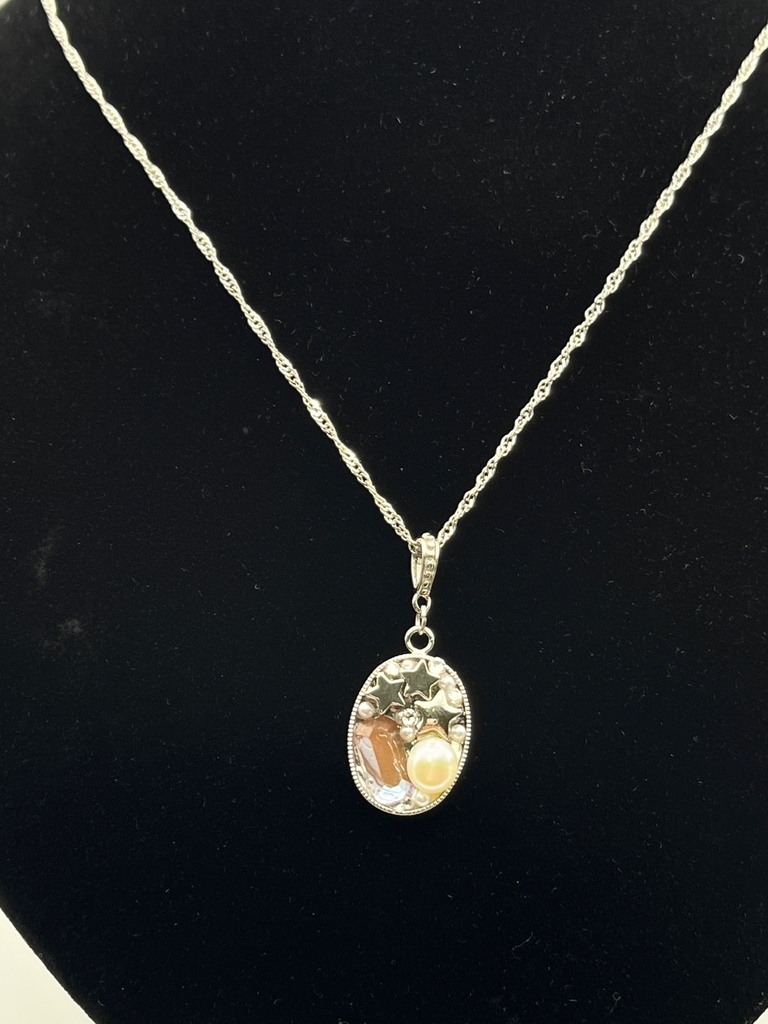 【Gallery】銀月夜のネックレス