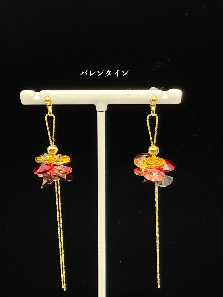 燦めく光のピアス【イヤリング変更可】