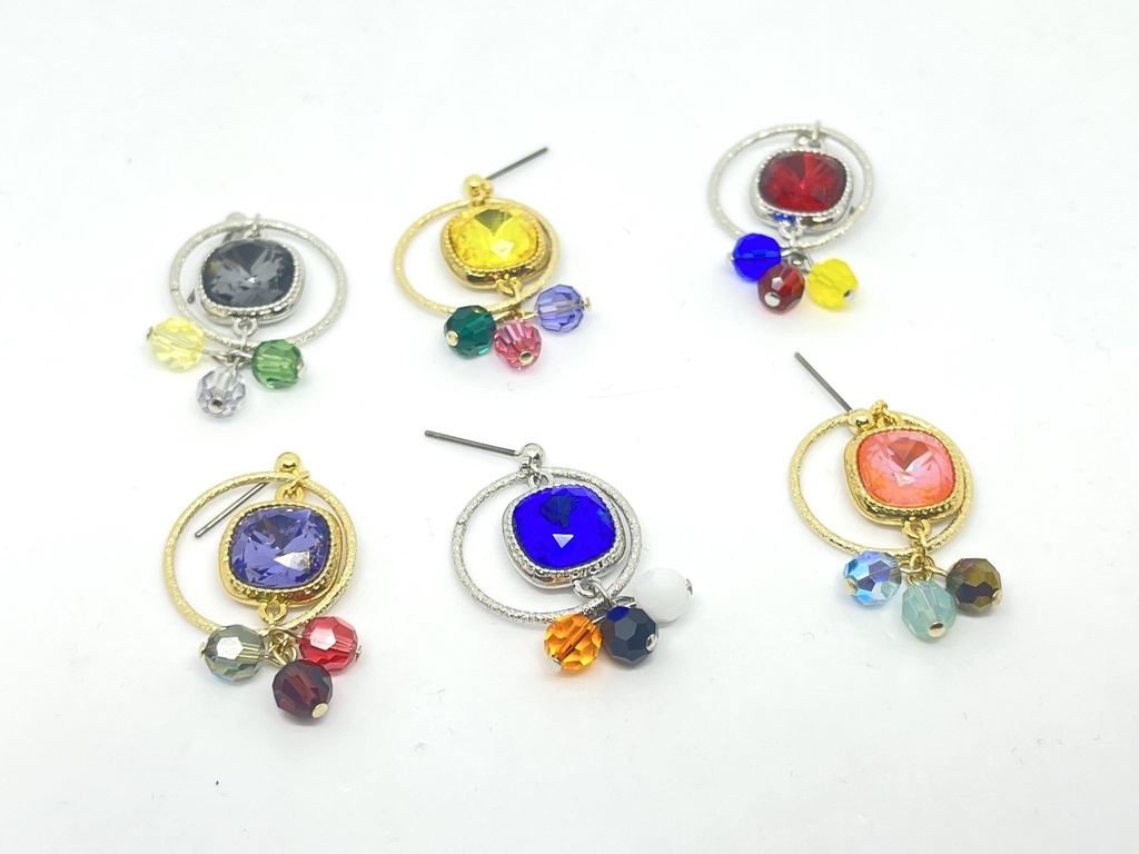 【ヒプマイ】ディビジョンイメージフレームピアス