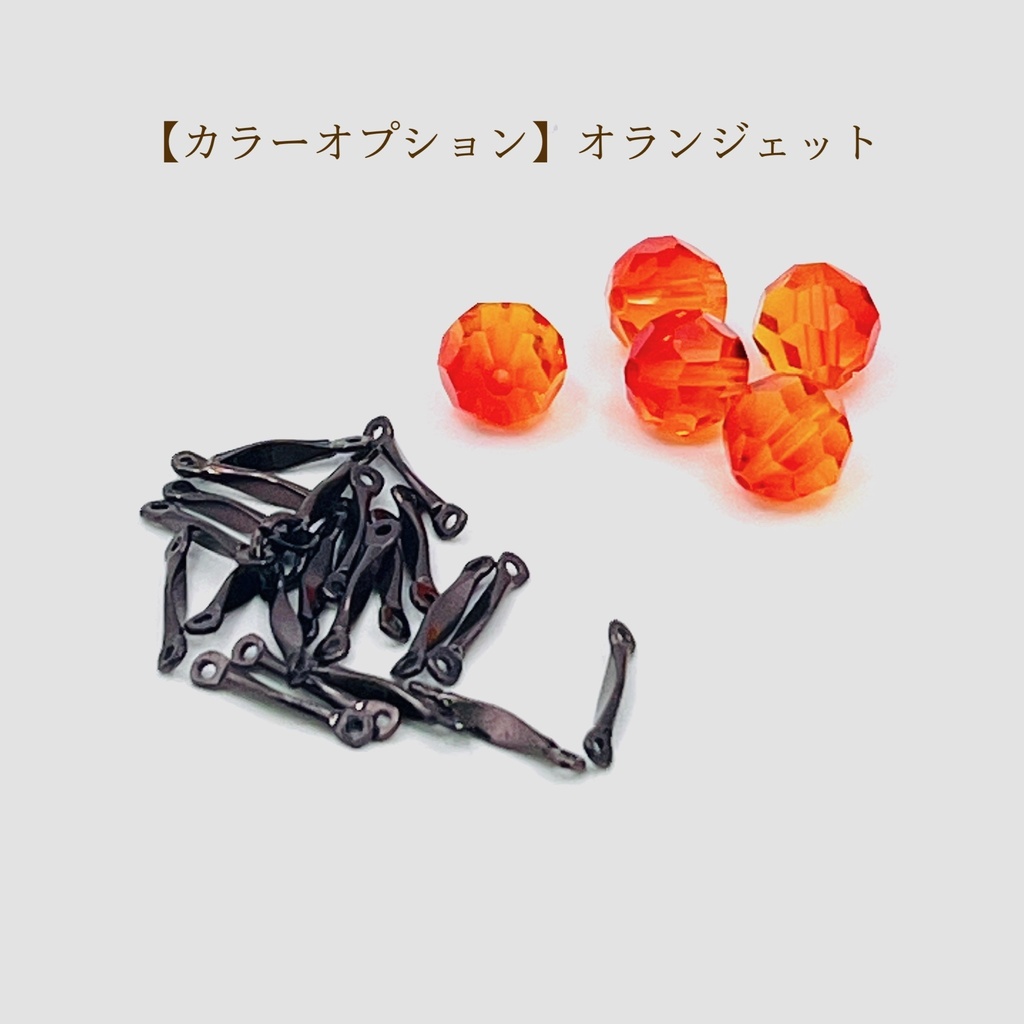 【受注】チョコレートカラーのレース襟のネックレス