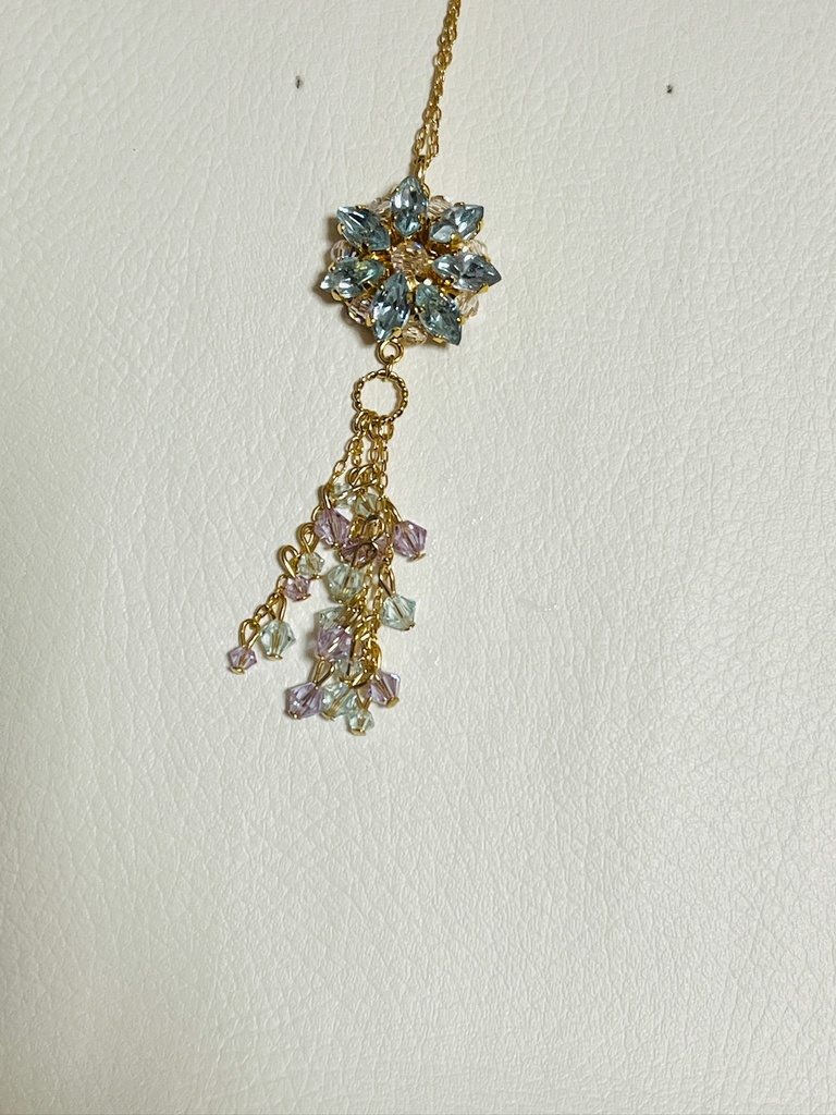 ほうき星のネックレス