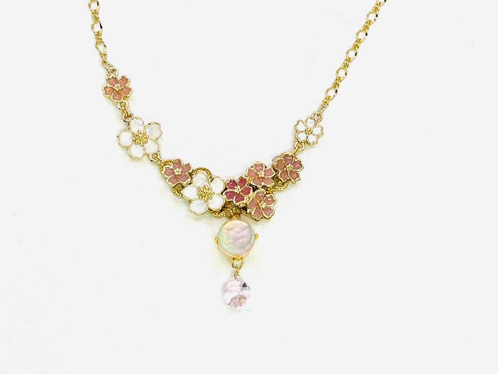 桜を夢みた人魚のネックレス【人魚のうろこ】
