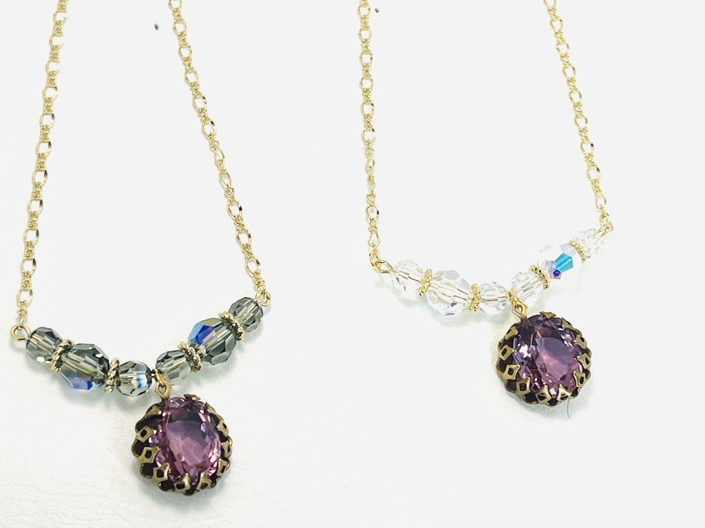 ザンドライトのネックレス