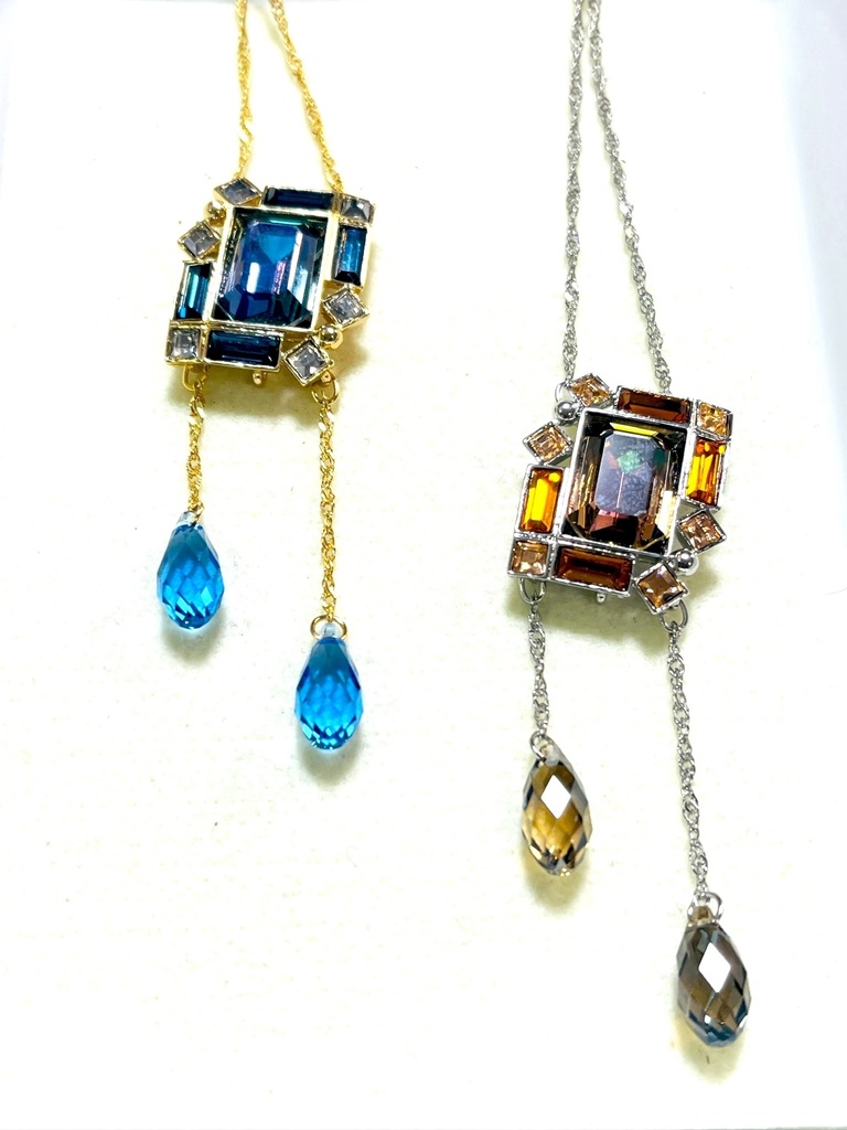 雨だれのネグリジェネックレス