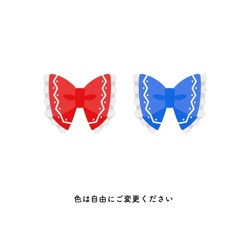 無料:幻想アイコン3種・aiデータあり【博麗風リボン/陰陽玉/八卦炉】