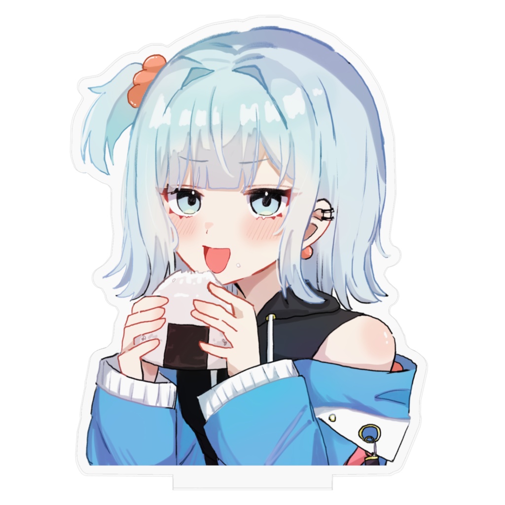 あたらめ(おにぎり食べてるver)