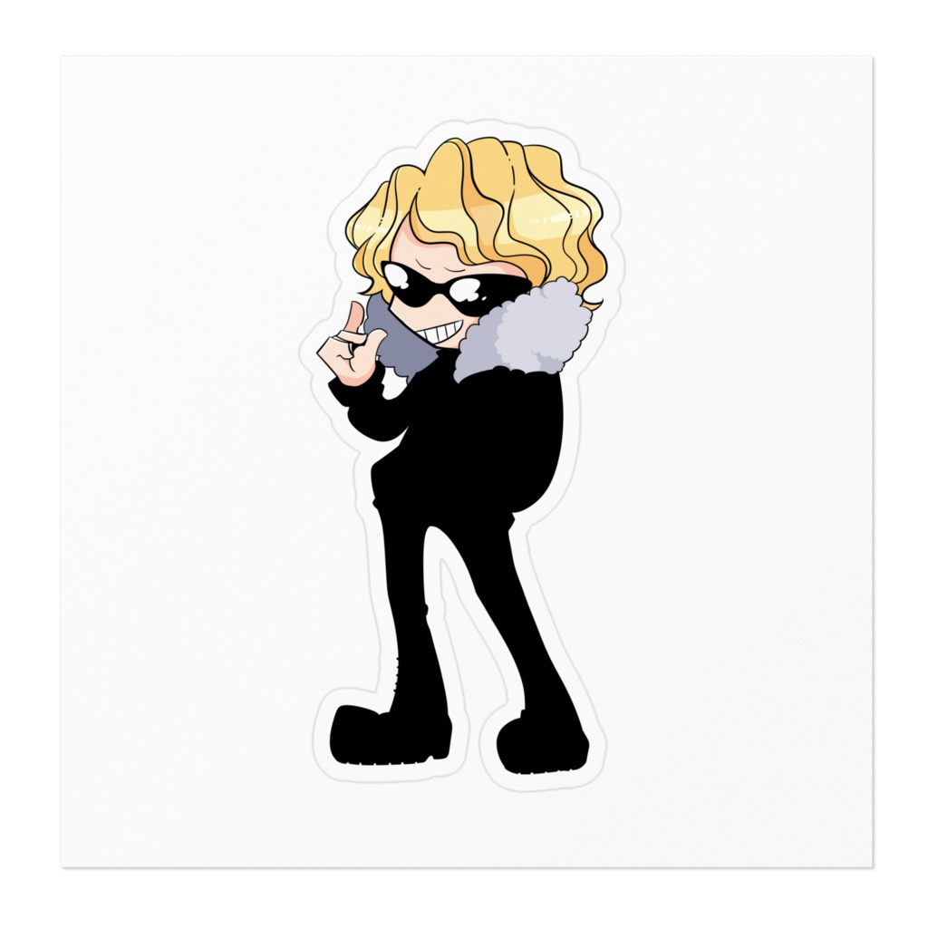 グラサンステッカー