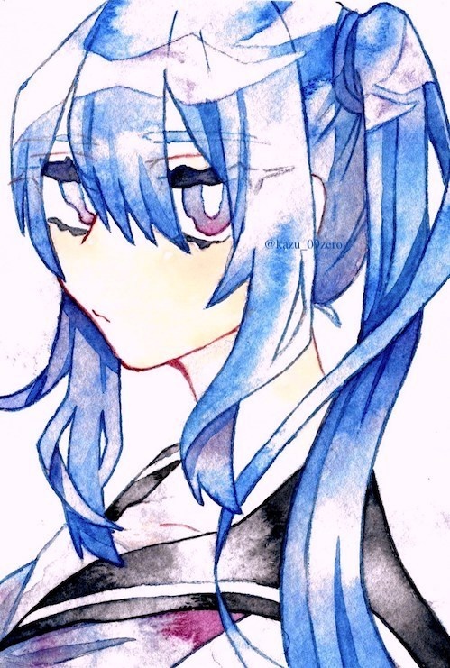 Blue… / クリアiPhoneケース