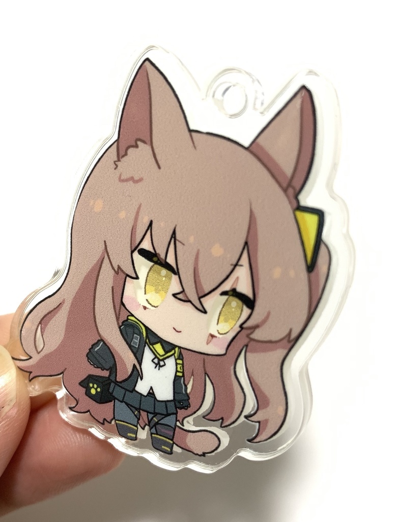 きょろきょろアクキー