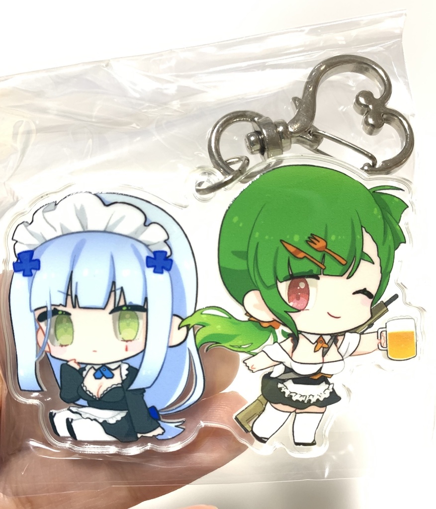 きょろきょろアクキー