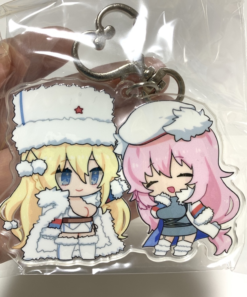 きょろきょろアクキー