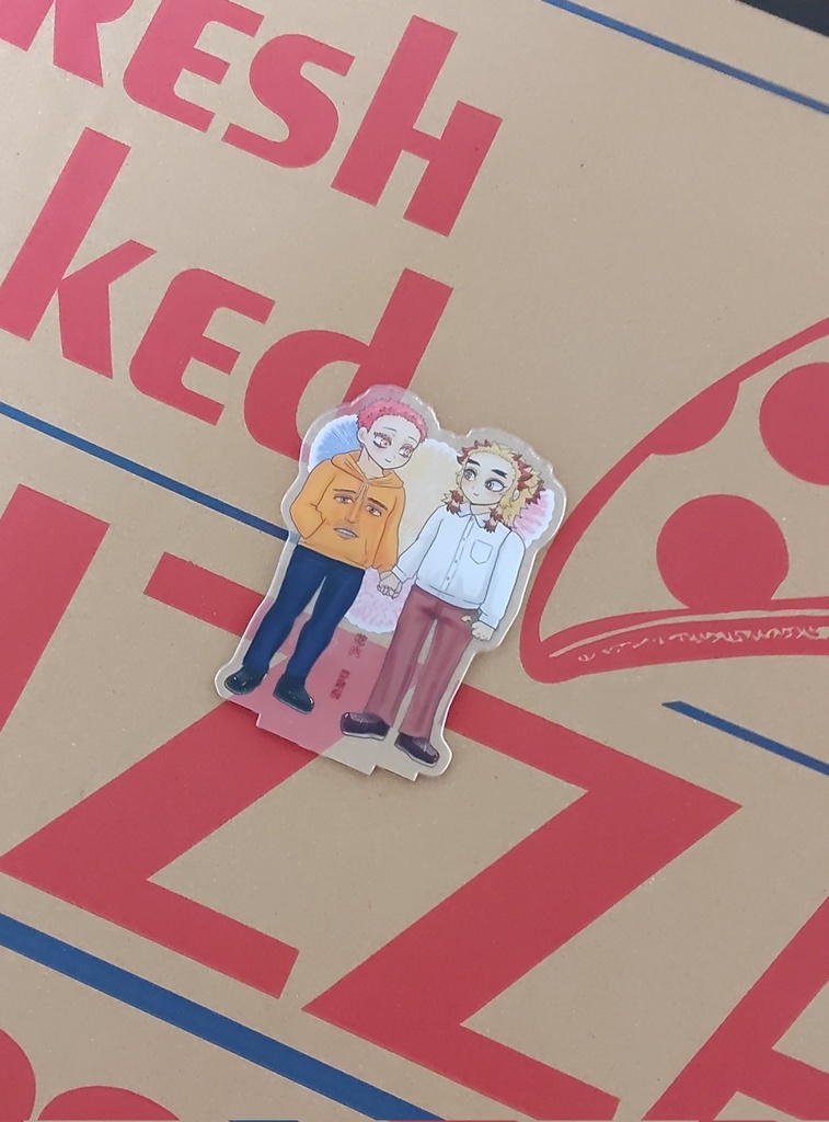 花火1周年記念 花火カップルアクリルスタンド