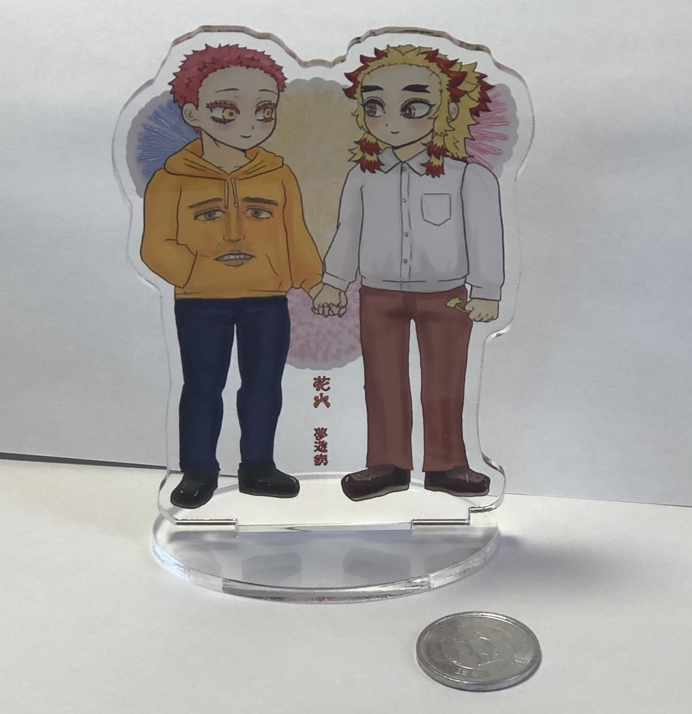 花火1周年記念 花火カップルアクリルスタンド