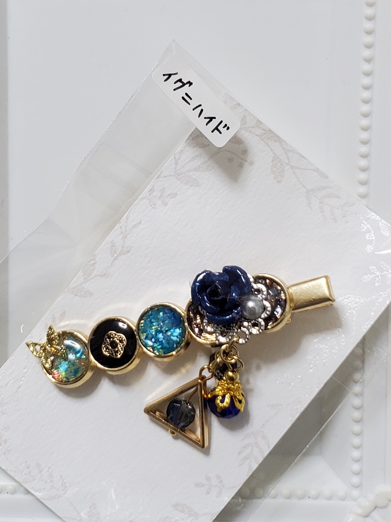 イグニハイド　レジン　ピン　クリップ