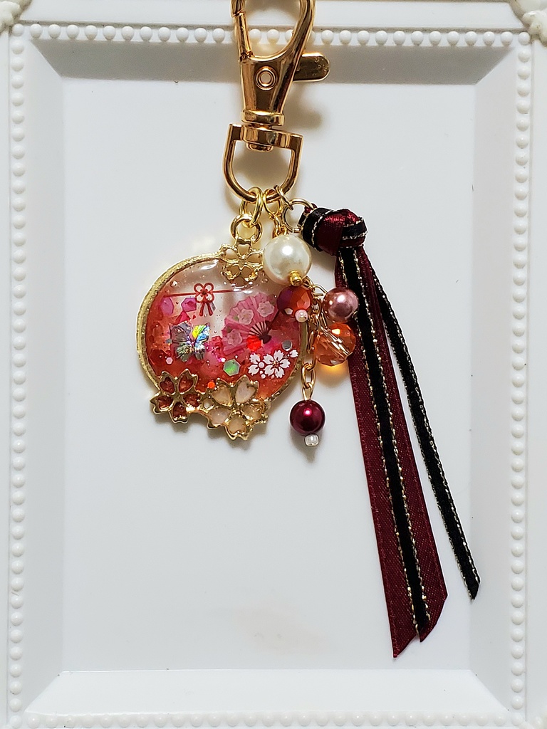 【FGO 高杉晋作】レジン　バッグチャーム