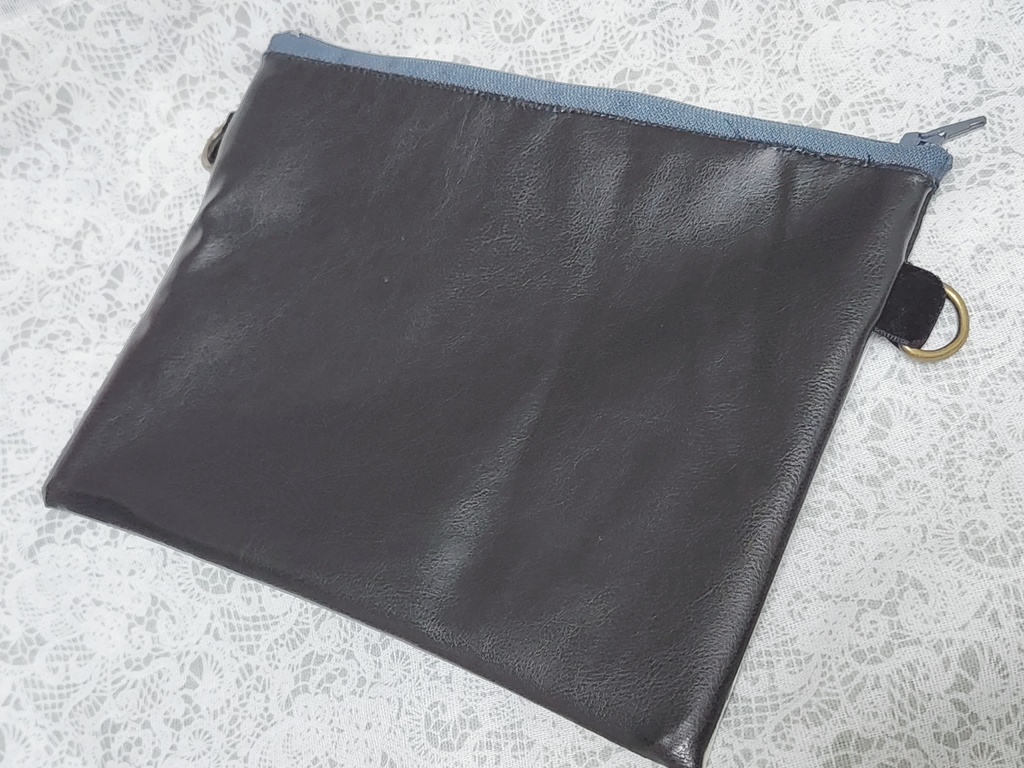 【スタゼノ】クリアポーチ 2wayフラット