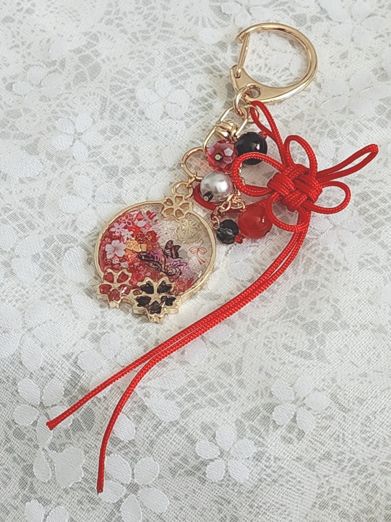 加州清光　イメージ　バッグチャーム　レジン　