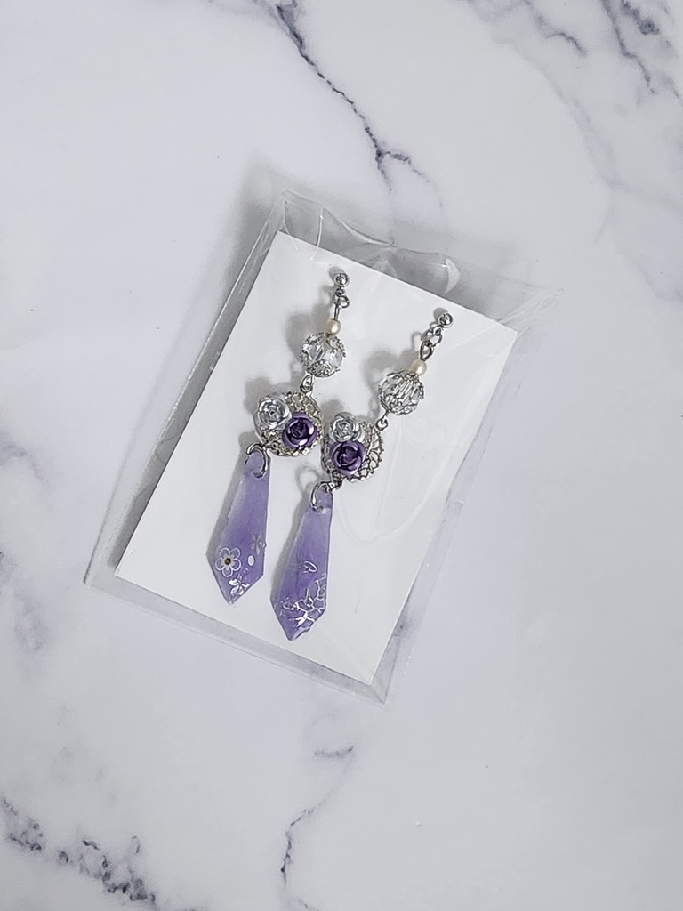 【あさぎりゲン】レジン　ピアス