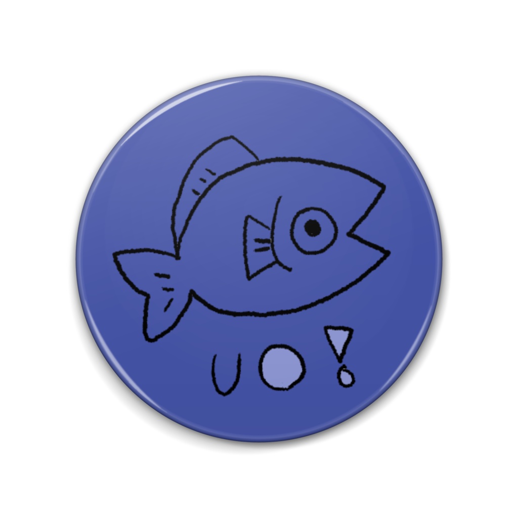 おさかな缶バッチ