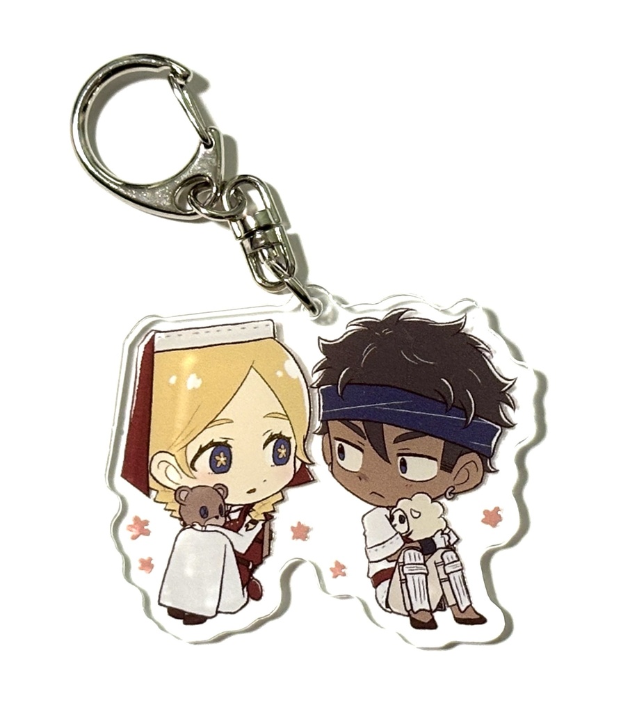 【バツ玩】アクリルキーホルダー（ぬいぐるみ）