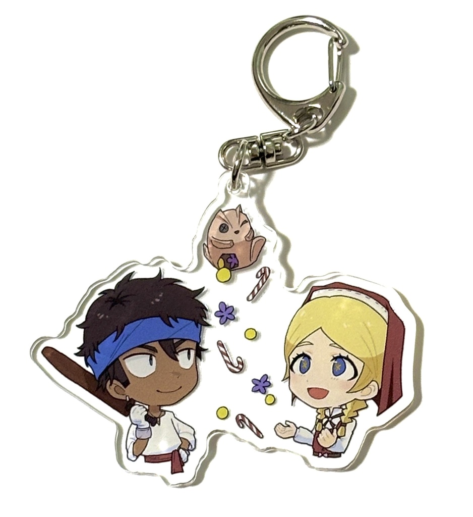 【バツ玩】アクリルキーホルダー（ピニャータ）