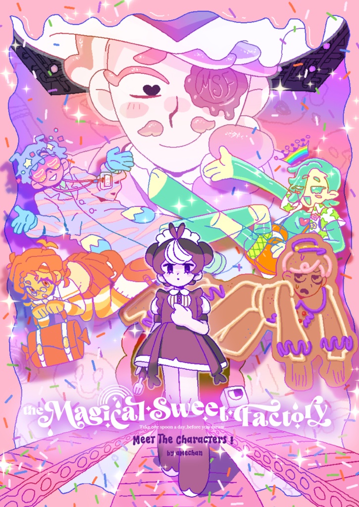 The Magical Sweet Factory    Meet The Characters!
