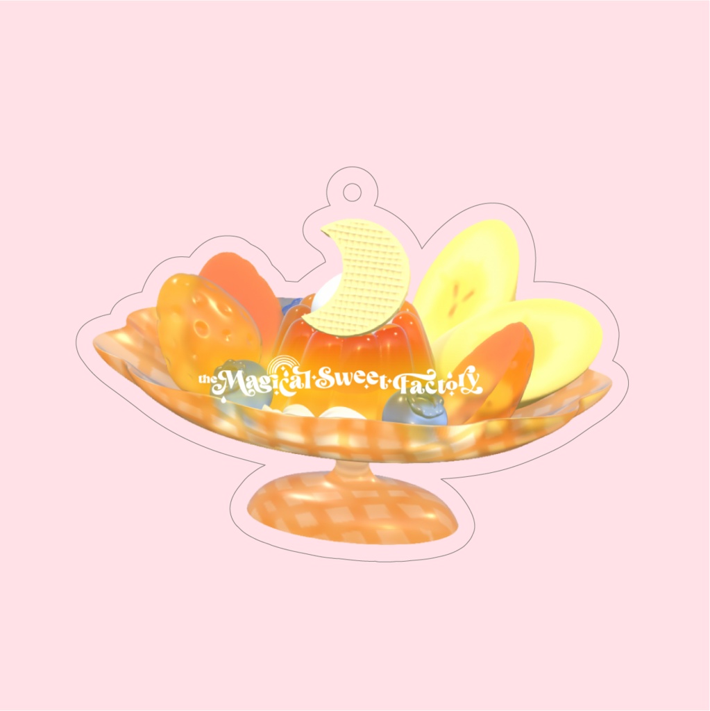 アクリルキーホルダー(MSFのゼリー)2種類