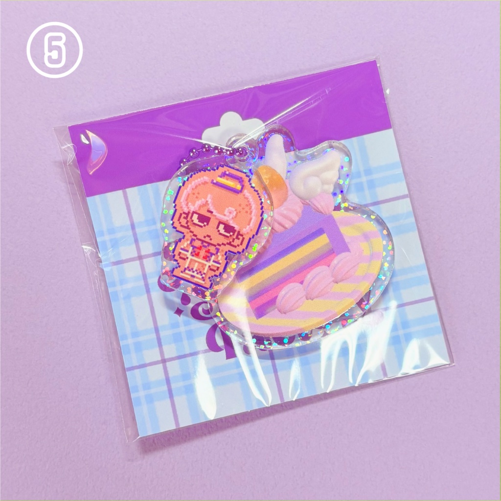 ドット&ゼリーアクキー