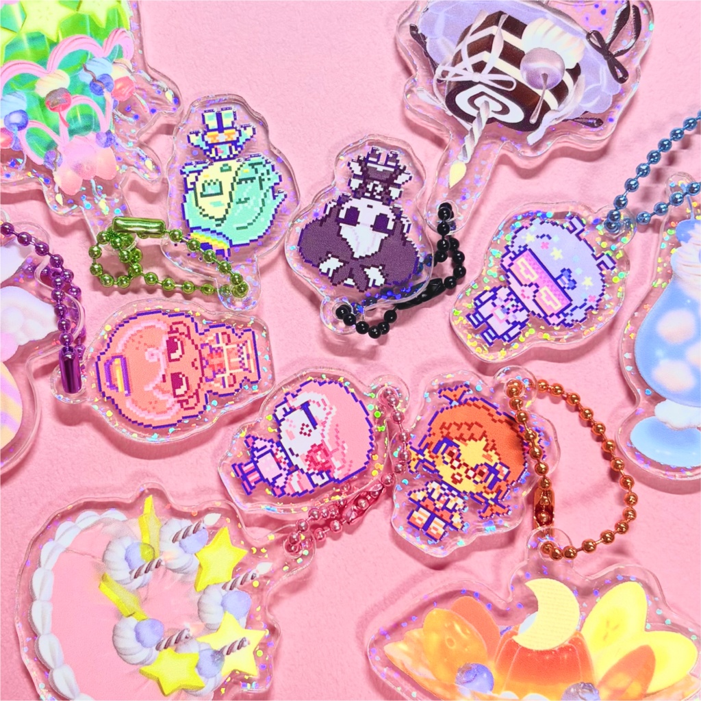 ドット&ゼリーアクキー