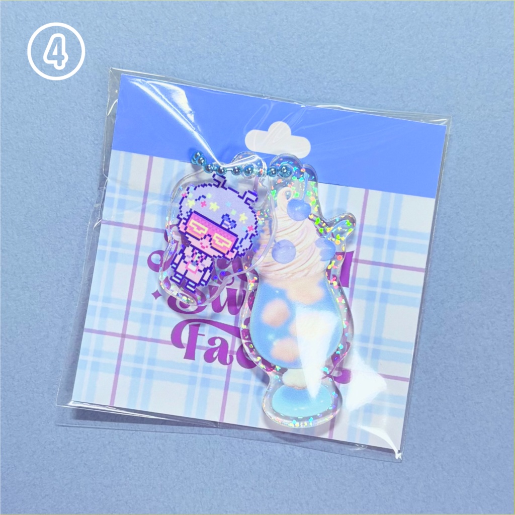 ドット&ゼリーアクキー