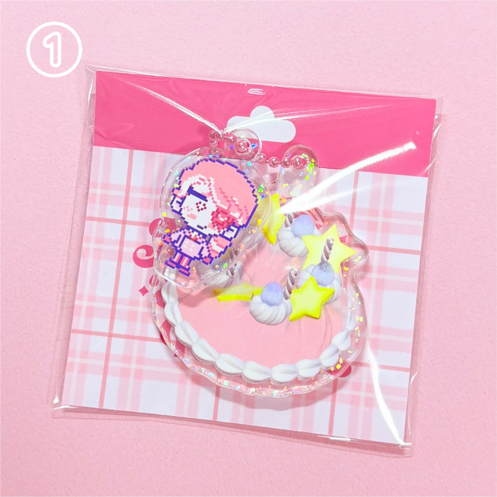 ドット&ゼリーアクキー