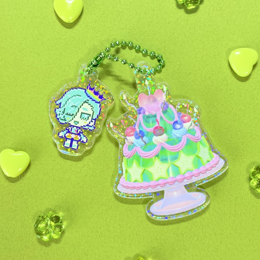 ドット&ゼリーアクキー