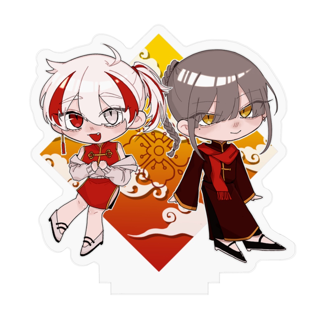 アクリルスタンド【楚 鼬瓏(チュウ・ユウロン) × 叶 凛風(イエ・リンファ)】