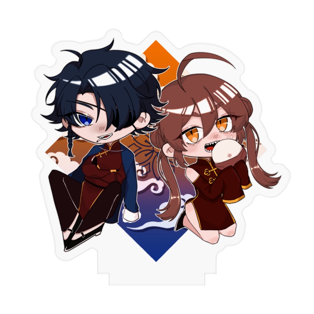 アクリルスタンド【宋 敏 (ソン・ミン) × 朱 欣妍(シュウ・シンヤン)】