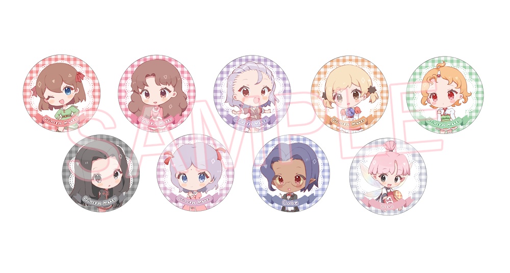 「プリンセスメーカー」ちびキャラトレーディング缶バッジ