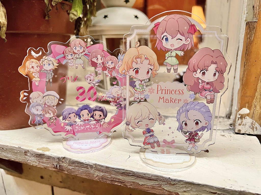 「プリンセスメーカー」オールキャラアクリルBIGスタンド
