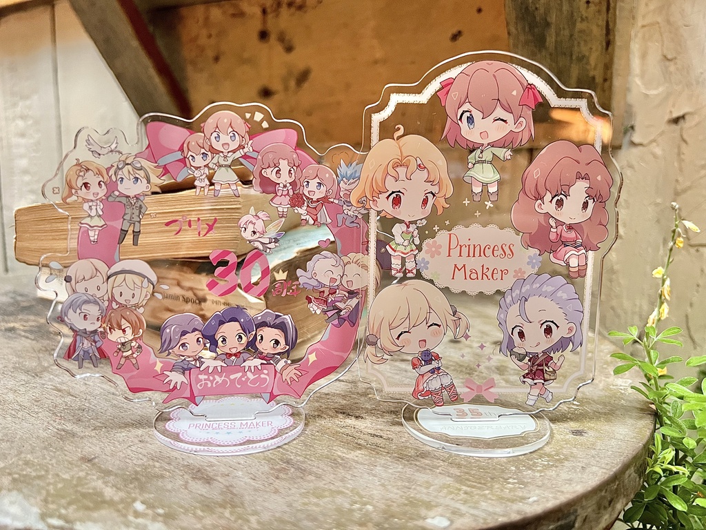 「プリンセスメーカー」オールキャラアクリルBIGスタンド