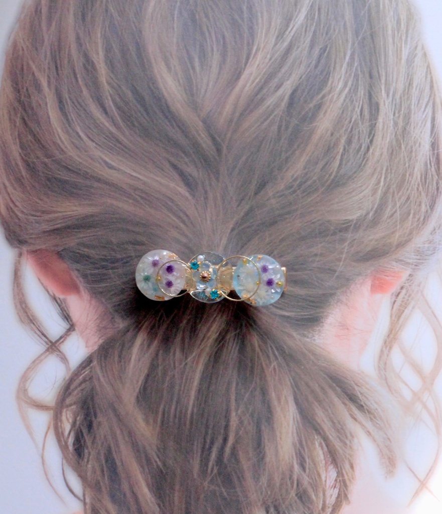 原神 キャラモチーフ イメージ ヘアクリップ 刻晴 蛍(旅人)