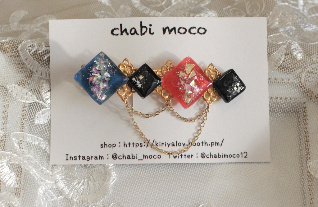 にじさんじ ChroNoiR イメージヘアクリップ