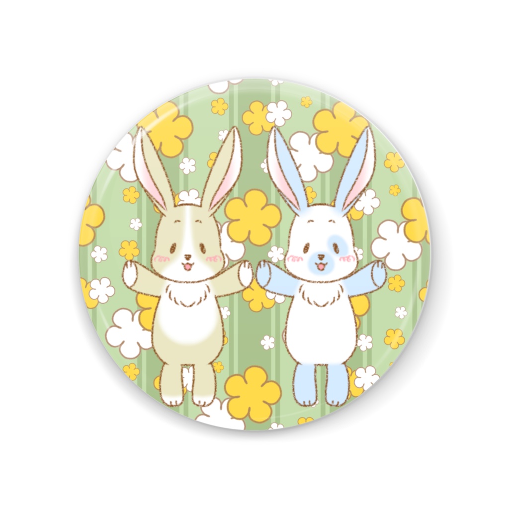 うさぬイ~ニコイチ~缶ミラー