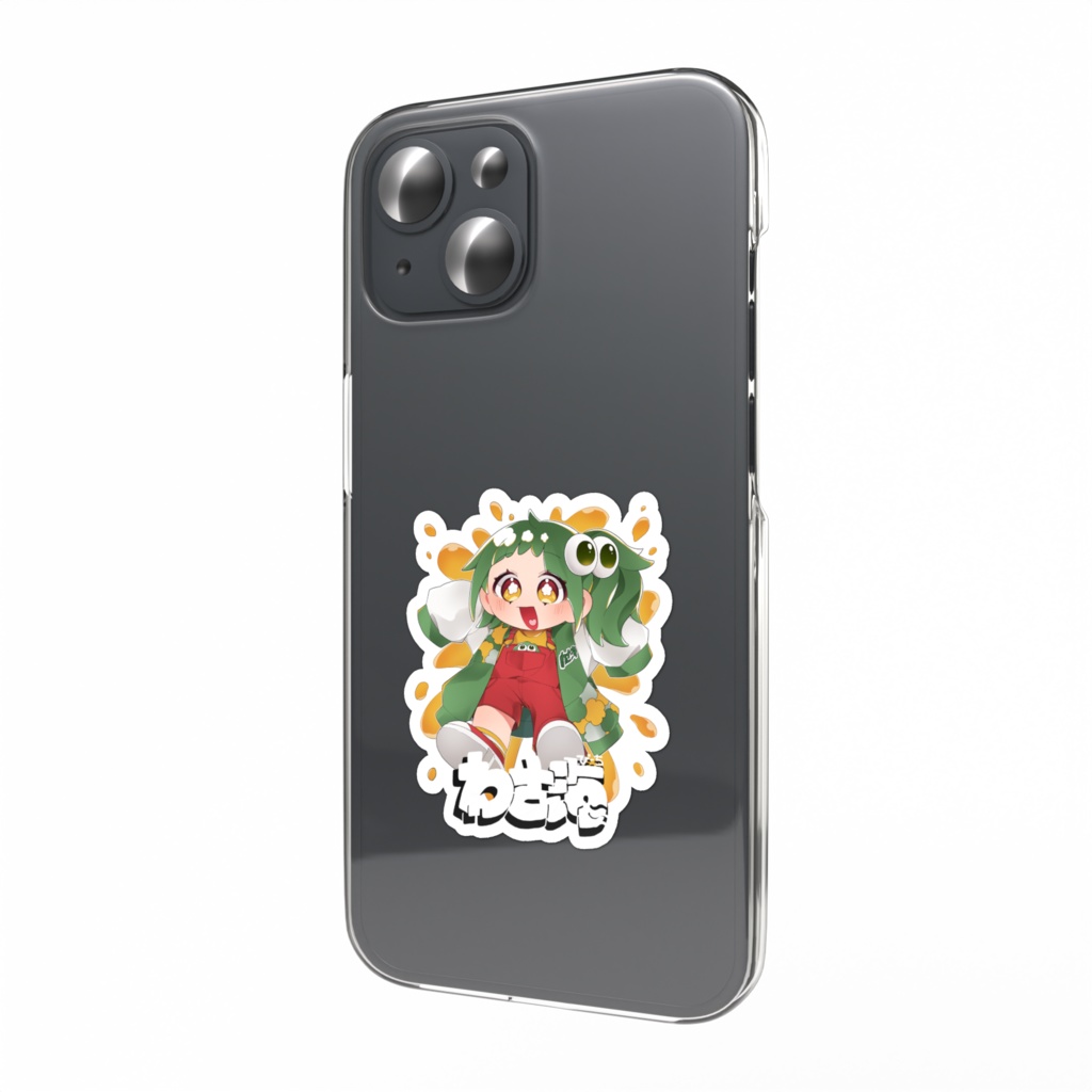 わさ海キャラクター スマホステッカー