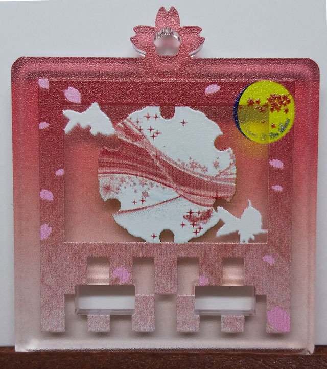 彫り物風審神者アクキー~加州 桜Ver.~