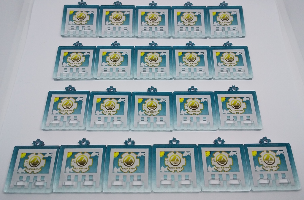 彫り物風審神者アクキー~山姥切 桜Ver.~