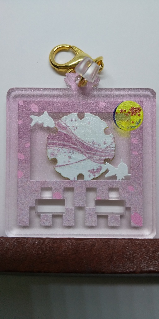 彫り物(えりもの)風審神者アクキー~蜂須賀 桜Ver.~