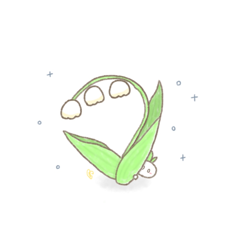 たーちゃん缶バッジ〜すずらん〜