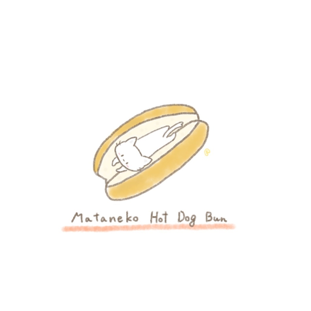 またねこちゃんトートバッグ〜コッペパン〜